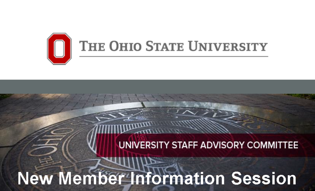 New Member Information Session slide 1