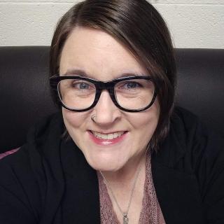 Woman in glasses