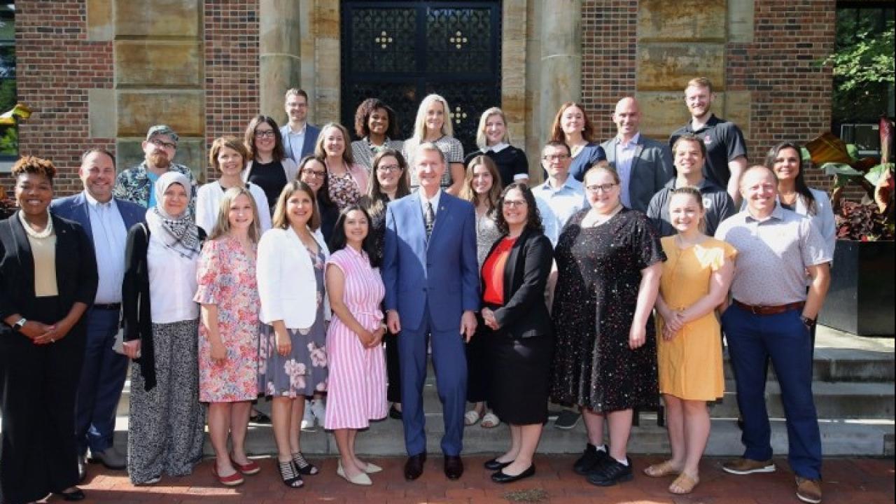 Group picture of USAC members